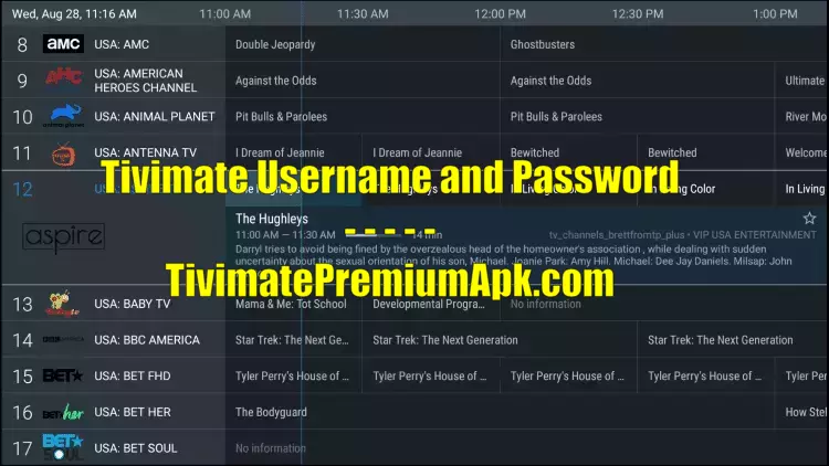 Tivimate Username and Password